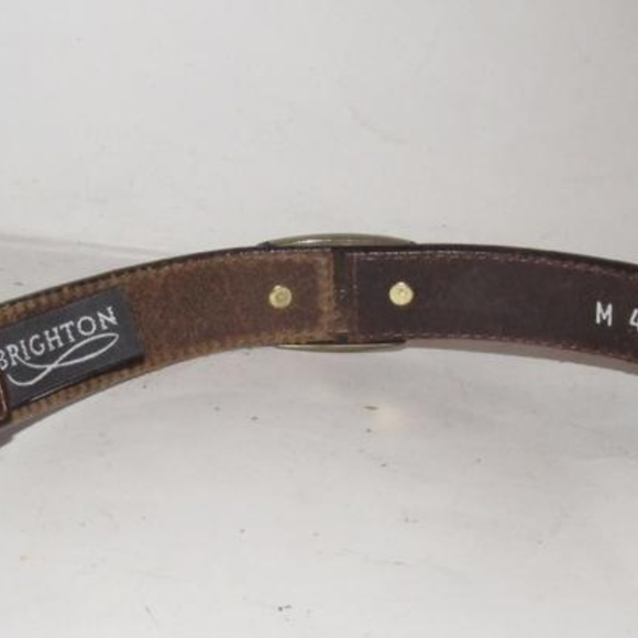 Brighton Leather in Teal Blue Burgundy Orange Tan main image 2